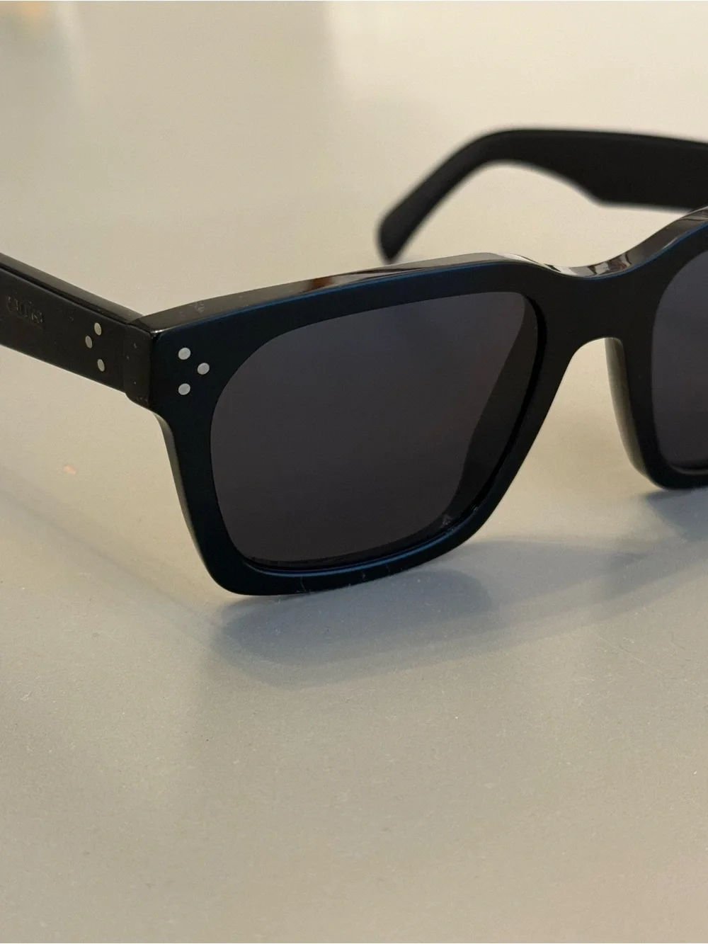 Celine CL4004IN 01D Women's Black Square Sunglasses 50-22-150